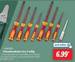 Lidl PARKSIDE Schraubendreher-Set, 8-teilig Angebot