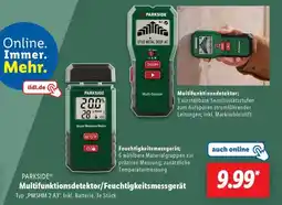 Lidl PARKSIDE Multifunktionsdetektor/Feuchtigkeitsmessgerät Angebot