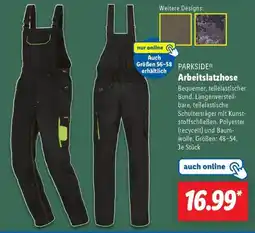 Lidl PARKSIDE Arbeitslatzhose Angebot