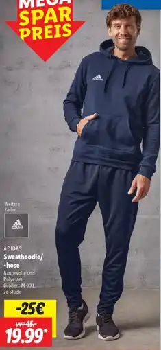 Lidl ADIDAS Sweathoodie/ -hose Angebot