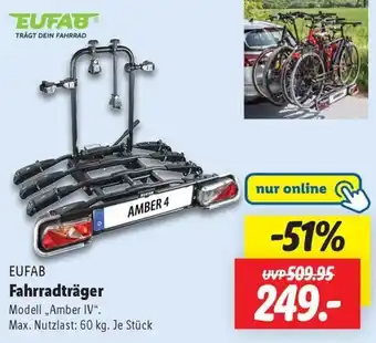 Lidl EUFAB Fahrradträger Angebot