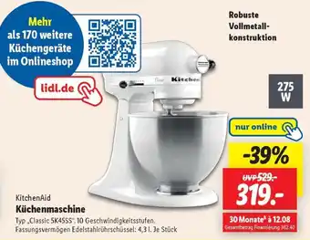 Lidl KitchenAid Küchenmaschine Angebot