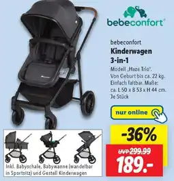 Lidl bebeconfort Kinderwagen 3-in-1 Angebot