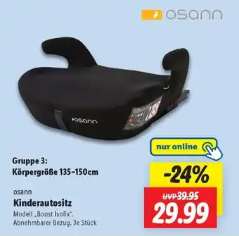 Lidl osann Kinderautositz Angebot