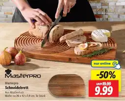 Lidl MasterPRO Schneidebrett Angebot