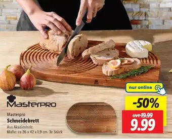 Lidl MasterPRO Schneidebrett Angebot