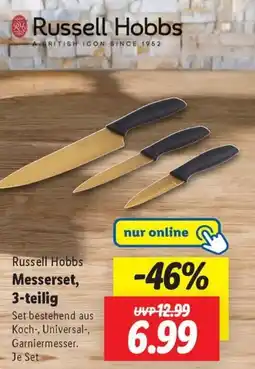 Lidl Russell Hobbs Messerset, 3-teilig Angebot