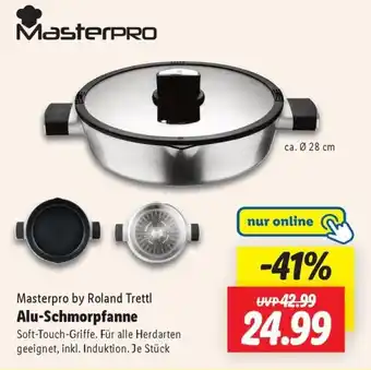 Lidl Masterpro by Roland Trettl Alu-SchmorpfannMasterPRO Angebot