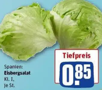 REWE Eisbergsalat Angebot