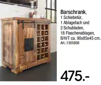 Zurbrüggen Landscape Barschrank Angebot