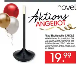 Zurbrüggen novel Akku Tischleuchte CANDLE Angebot