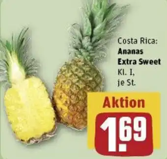 REWE Costa Rica Ananas Extra Sweet Angebot