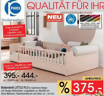 Zurbrüggen PAIDI Bodenbett LITTLE FLO Angebot