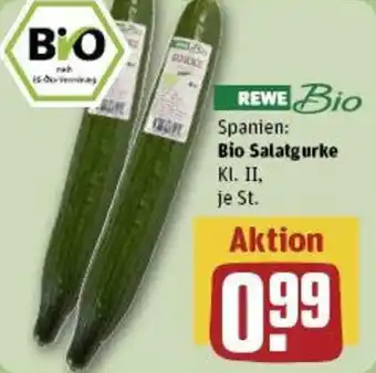 REWE REWE Bio Spanien Bio Salatgurke Angebot