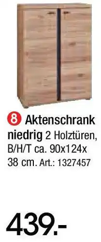 Zurbrüggen Aktenschrank niedrig Angebot