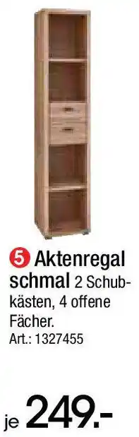 Zurbrüggen Aktenregal schmal Angebot