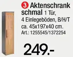 Zurbrüggen Aktenschrank schmal Angebot