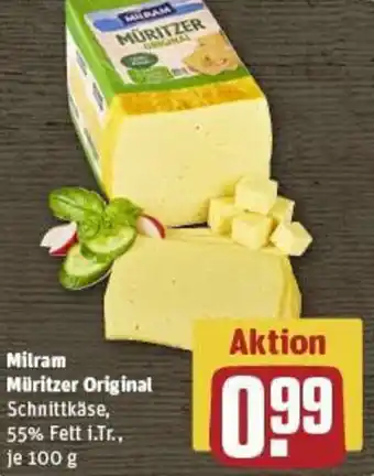 REWE Milram Müritzer Original Angebot