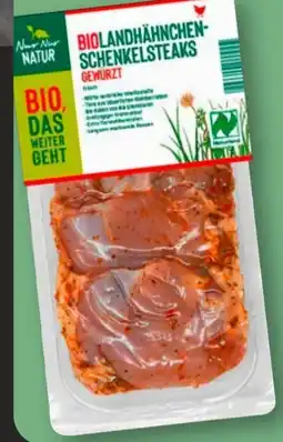 Aldi Süd Nur Natur Bio-Landhähnchen-Schenkelsteaks Angebot