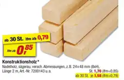 toom Baumarkt Konstruktionsholz Angebot