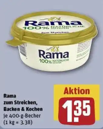 REWE Rama zum Streichen, Backen & Kochen Angebot