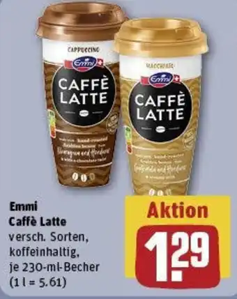 REWE Emmi Caffè Latte Angebot