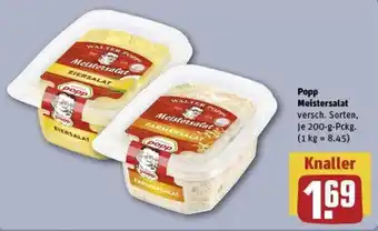 REWE Popp Meistersalat Angebot