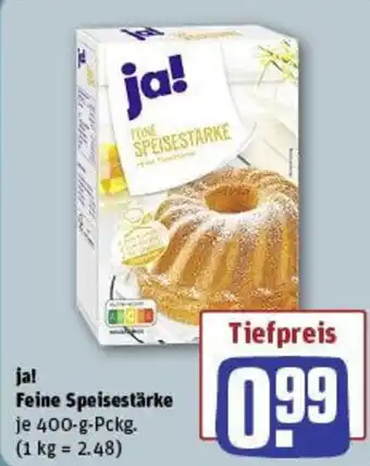 REWE ja! Feine Speisestärke Angebot