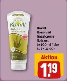 REWE Kamill Hand-und Nagelcreme Angebot