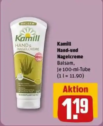 REWE Kamill Hand-und Nagelcreme Angebot