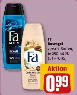 REWE Fa Duschgel Angebot