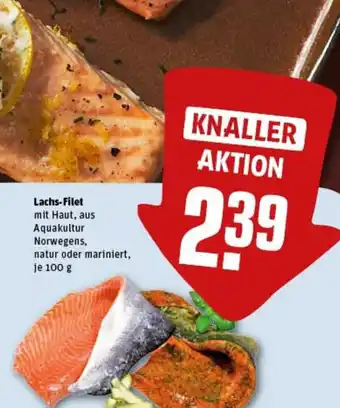 REWE Lachs-Filet Angebot