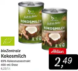 KONSUM bioZentrale Kokosmilch Angebot