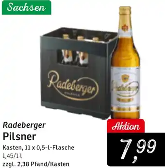 KONSUM Radeberger Pilsner Angebot