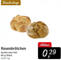 KONSUM Rosenbrötchen Angebot