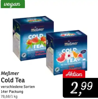 KONSUM Meẞmer Cold Tea Angebot