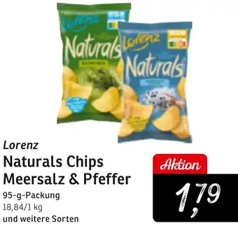 KONSUM Lorenz Naturals Chips Meersalz & Pfeffer Angebot