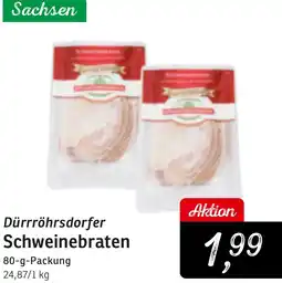 KONSUM Dürrröhrsdorfer Schweinebraten Angebot