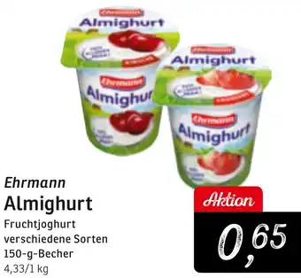 KONSUM Ehrmann Almighurt Angebot