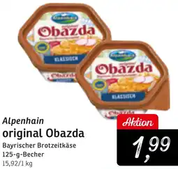 KONSUM Alpenhain original Obazda Angebot