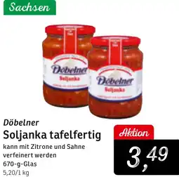 KONSUM Döbelner Soljanka tafelfertig Angebot