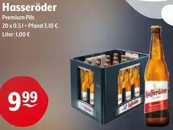 Trink und Spare Hasseröder Premium Pils Angebot