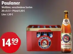 Getränke Hoffmann Paulaner Weißbier Angebot