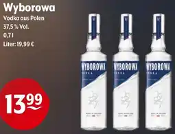 Getränke Hoffmann Wyborowa Vodka Angebot