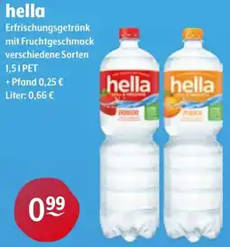 Trink und Spare hella Erfrischungsgetränk Angebot