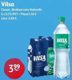 Getränke Hoffmann Vilsa Classic, Medium oder Naturelle Angebot