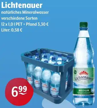 Getränke Hoffmann Lichtenauer natürliches Mineralwasser Angebot