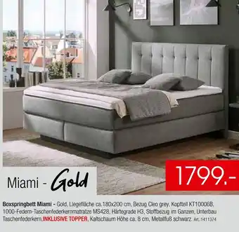 Zurbrüggen Miami boxspringbett miami Angebot