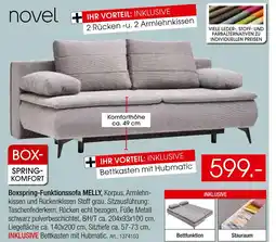 Zurbrüggen Novel boxspring-funktionssofa melly Angebot