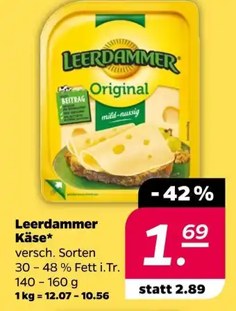 NETTO Leerdammer käse Angebot